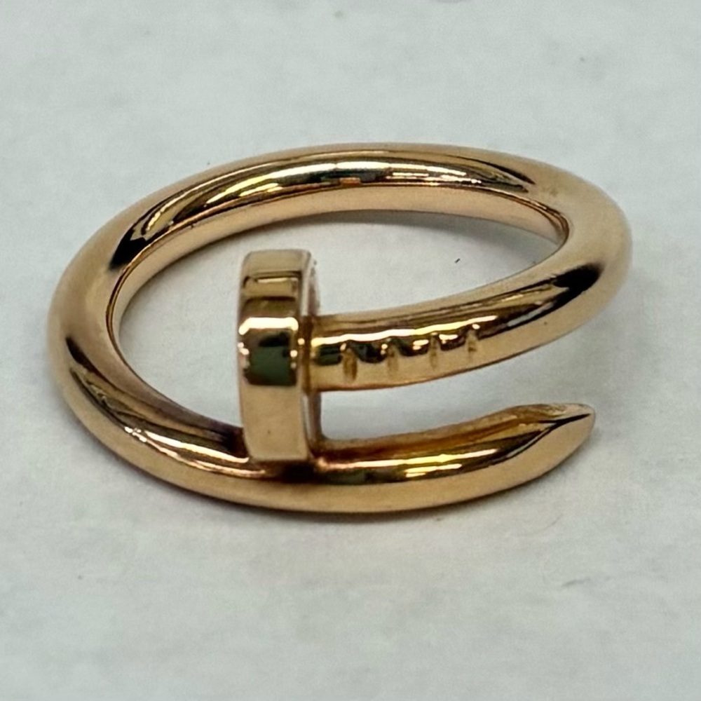 Cartier Juste Un Clou ring rose gold size 6.25 Cartier size 53 - Picture 2 of 6